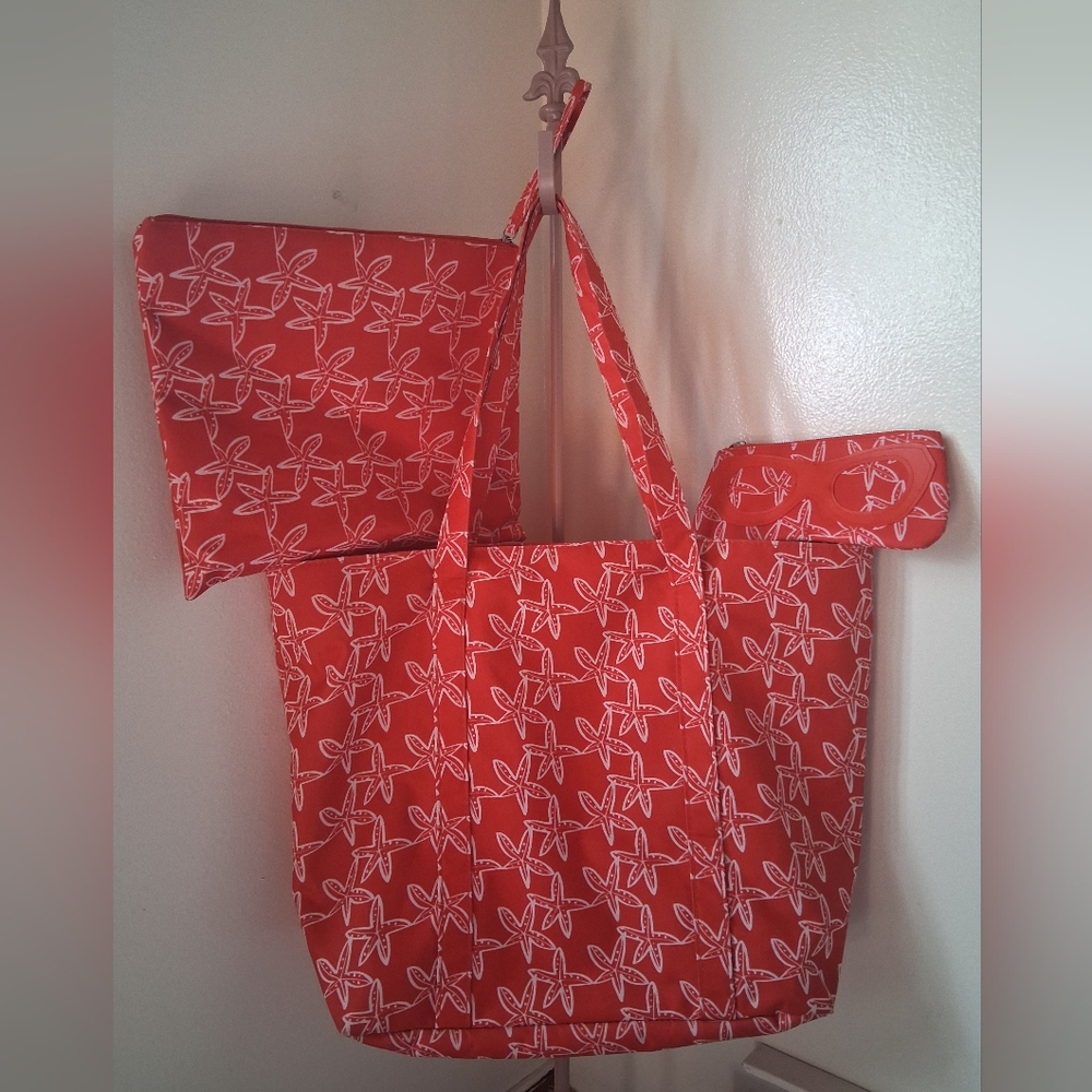 Beach Tote Bag Set
